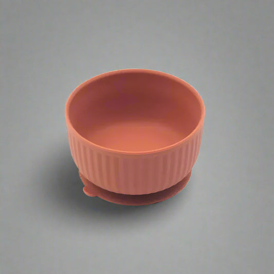 Silicone Non Slip Small Pet Watering Bowl Cat Food Bowl Dog Feeding Terracotta